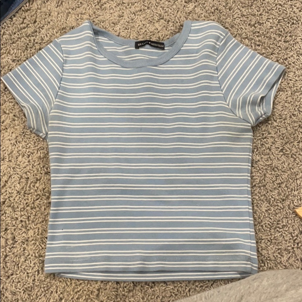 striped brandy melville top